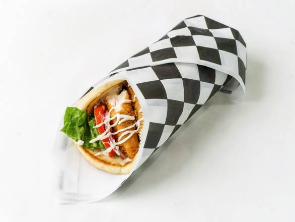 Order Crispy Chicken Gyro (American) food online from 2delicious store, Dover on bringmethat.com