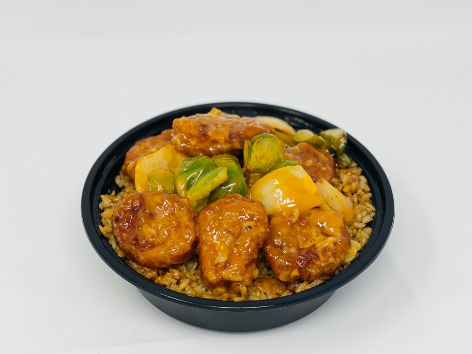 Order Spicy Chicken Bowl food online from Kanji Sushi Hibachi store, Goose Creek on bringmethat.com