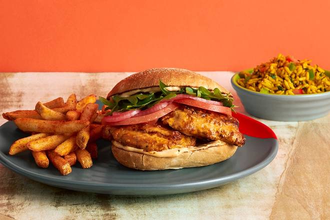 Order The Thigh & Mighty Sandwich food online from Nando Peri-Peri store, Naperville on bringmethat.com
