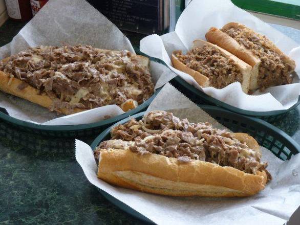 Order 12" Original Cheesesteak food online from Famous Philly Cheesesteak & Wings store, Denver on bringmethat.com