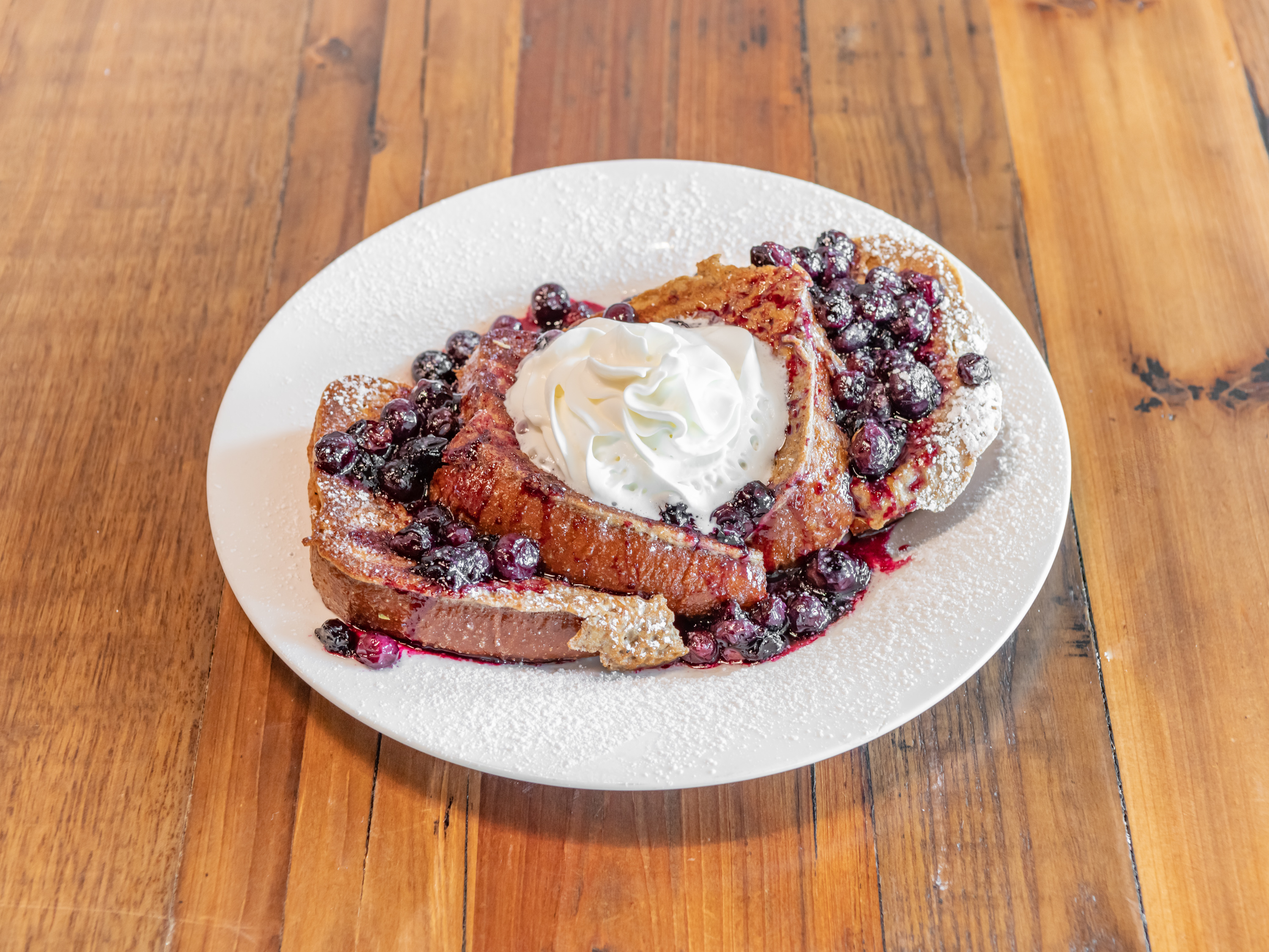 Order Lemon Blueberry French Toast food online from The Blind Pig store, Scottsdale on bringmethat.com