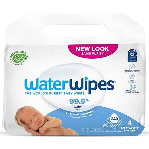 Order WaterWipes Biodegradable Baby Wipes - 28.0 ea food online from Walgreens store, Daly City on bringmethat.com