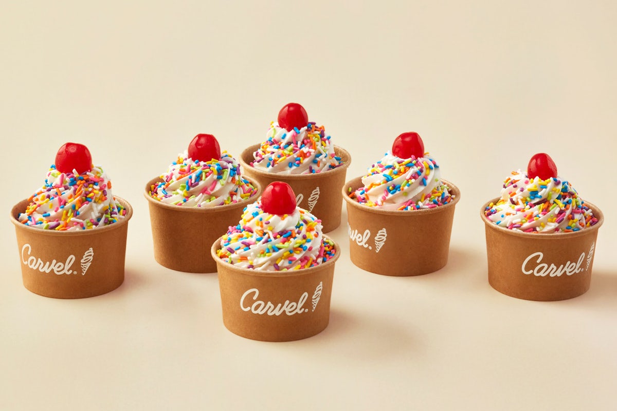 Order Sprinkle Cups food online from Carvel Ice Cream store, Plainview on bringmethat.com