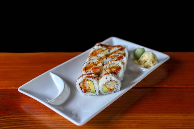 Order Tempura Shrimp Roll  food online from Tommy Tavern + Tap store, Parsippany on bringmethat.com