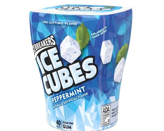 Order Ice Breakers Ice Cubes Peppermint (40 Count) food online from Shell store, Gaithersburg on bringmethat.com