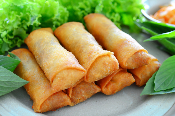 Order Spring Rolls (4 pcs) food online from Luck thai store, Brooklyn on bringmethat.com