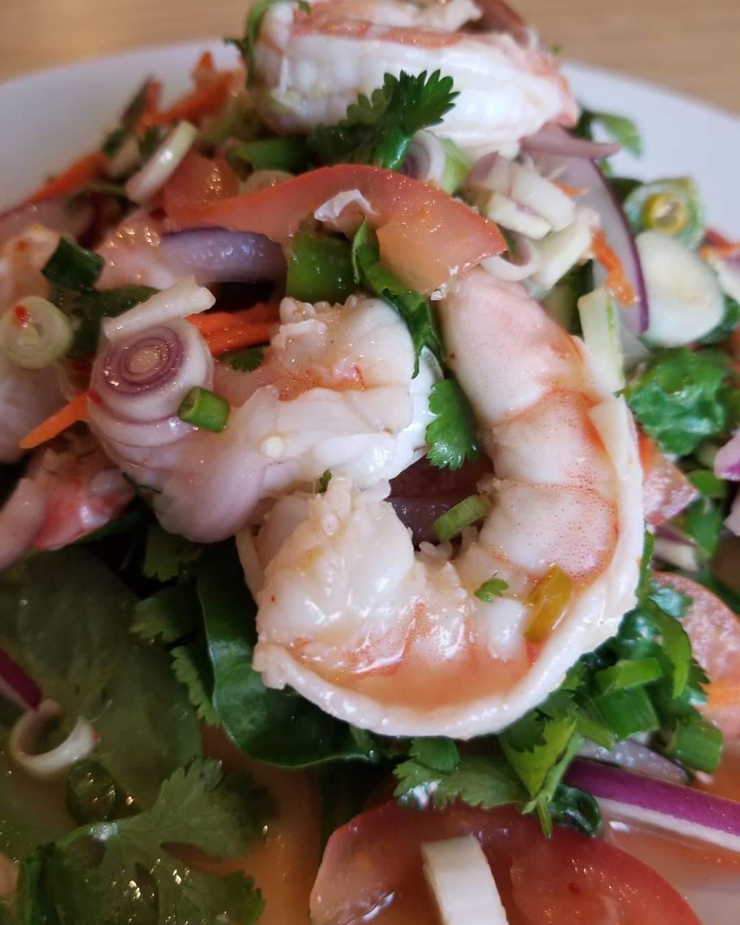 Order 11. Shrimp Salad food online from Thai Silk store, Long Beach on bringmethat.com