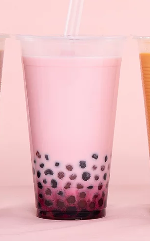 Order Red Velvet White Chocolate Milk Tea food online from Sweet Boba Co store, Fullerton on bringmethat.com