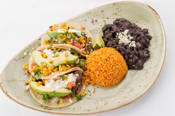 Order Carne Tacos Lunch food online from Cantina Laredo store, Saint Louis on bringmethat.com