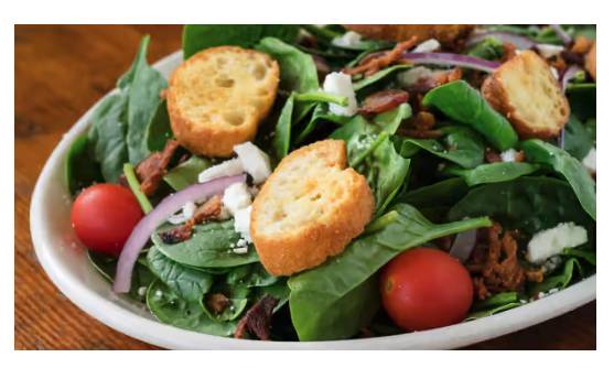 Order Spinach Salad food online from Zachary's store, Pleasant Hill on bringmethat.com