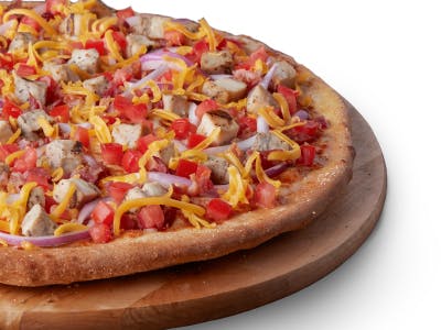 Order Bacon Chicken Supreme Pizza - Small 10'' (8 Slices, Serves 1-2 People) food online from Pizza Guys store, Petaluma on bringmethat.com
