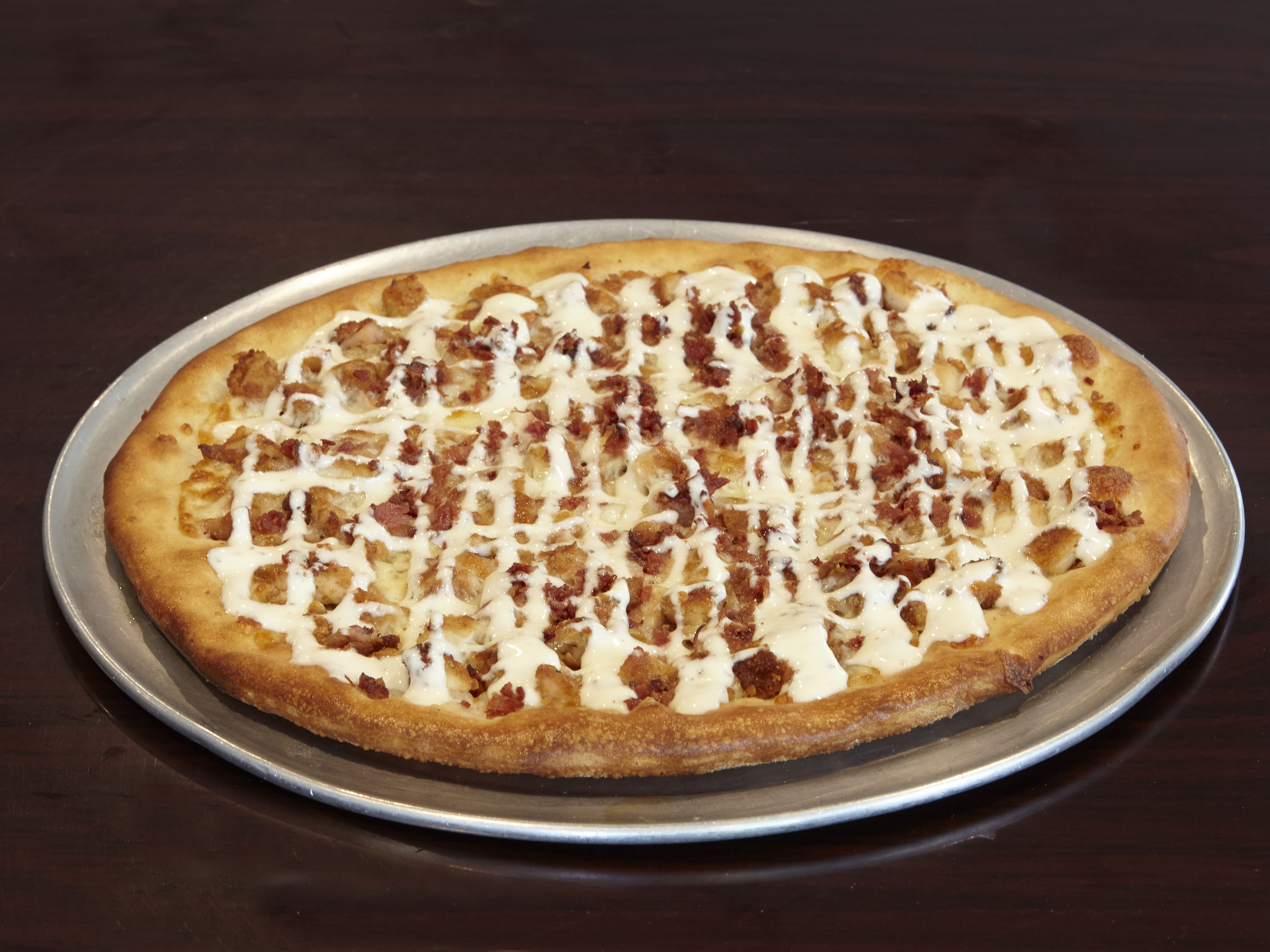 Order Chicken Bacon Ranch Pizza food online from Giovanni's store, Blauvelt on bringmethat.com