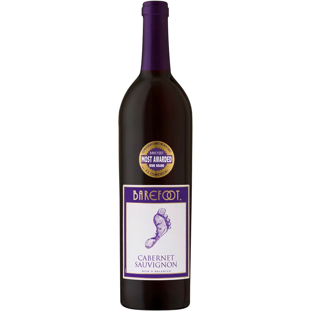 Order Barefoot Cellars Cabernet Sauvignon 750 ml. food online from Mirage Wine & Liquor store, Palm Springs on bringmethat.com
