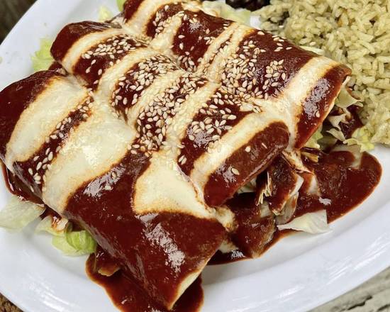 Order Enchiladas de Mole food online from Cascabel store, Houston on bringmethat.com