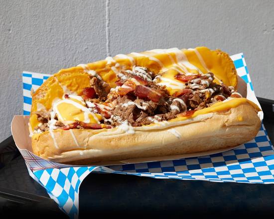 Order Bacon Ranch Cheesesteak food online from Juicy's Cheesesteaks store, Fort Worth on bringmethat.com