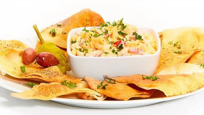 Order Spicy Pimento Cheese food online from Taziki Mediterranean Café store, Chesterfield on bringmethat.com