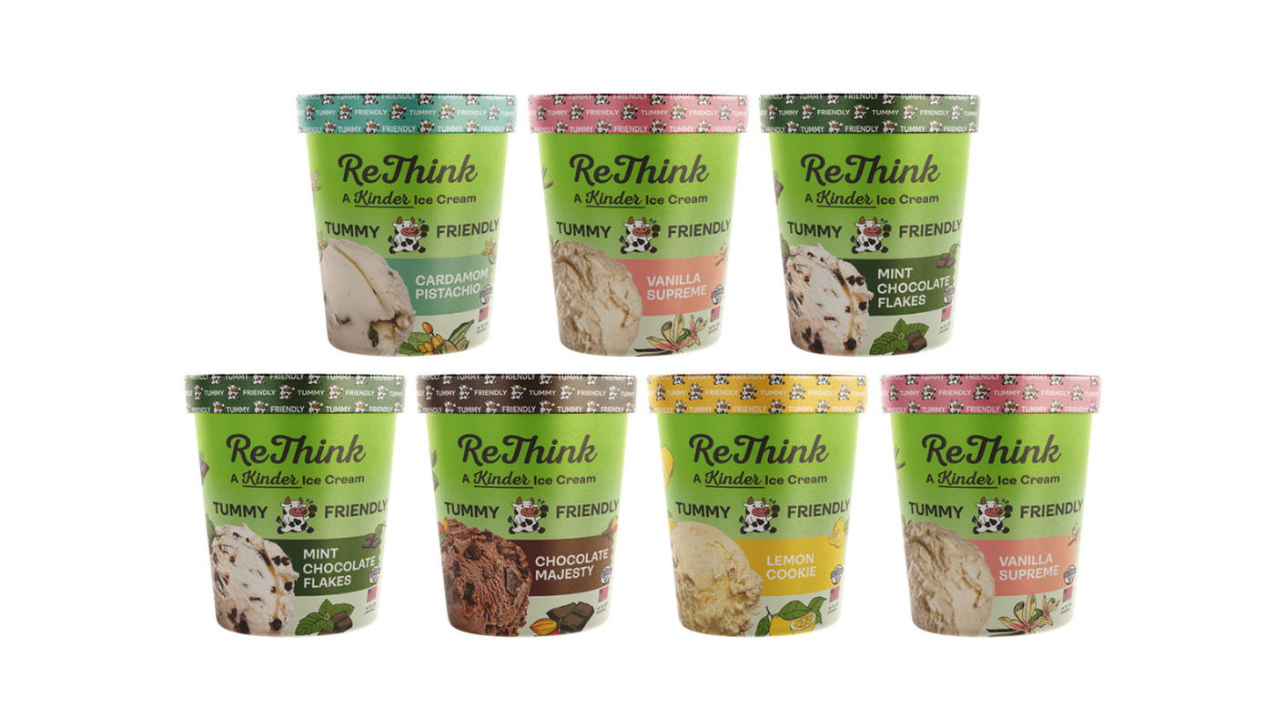Order Any 7 pints for $62 food online from Rethink Ice Cream store, Culver City on bringmethat.com