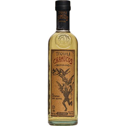 Order Chamucos Tequila Reposado Especial (750 ML) 58125 food online from BevMo! store, Colma on bringmethat.com