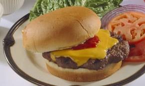Order Bacon and Mushroom Burger food online from Papa Saverios Pizzeria store, West Chicago on bringmethat.com