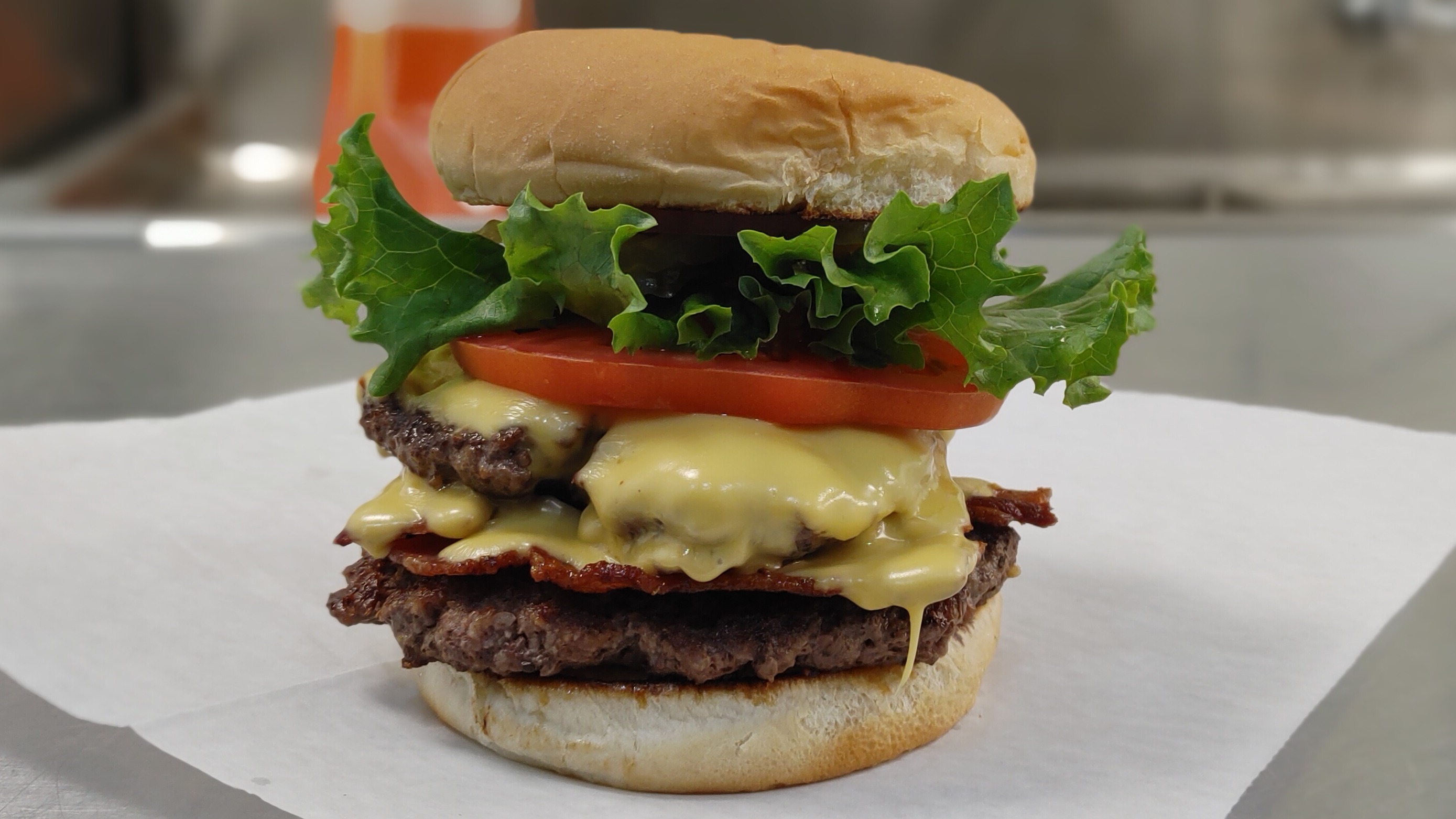 Order The Carnage Burger food online from Burgers Near Me store, Harris County on bringmethat.com