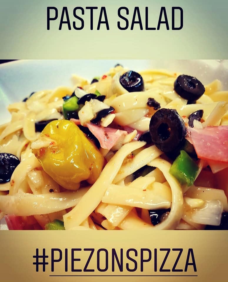 Order Pasta Salad - Salad food online from Piezons Pizza store, Fulton on bringmethat.com