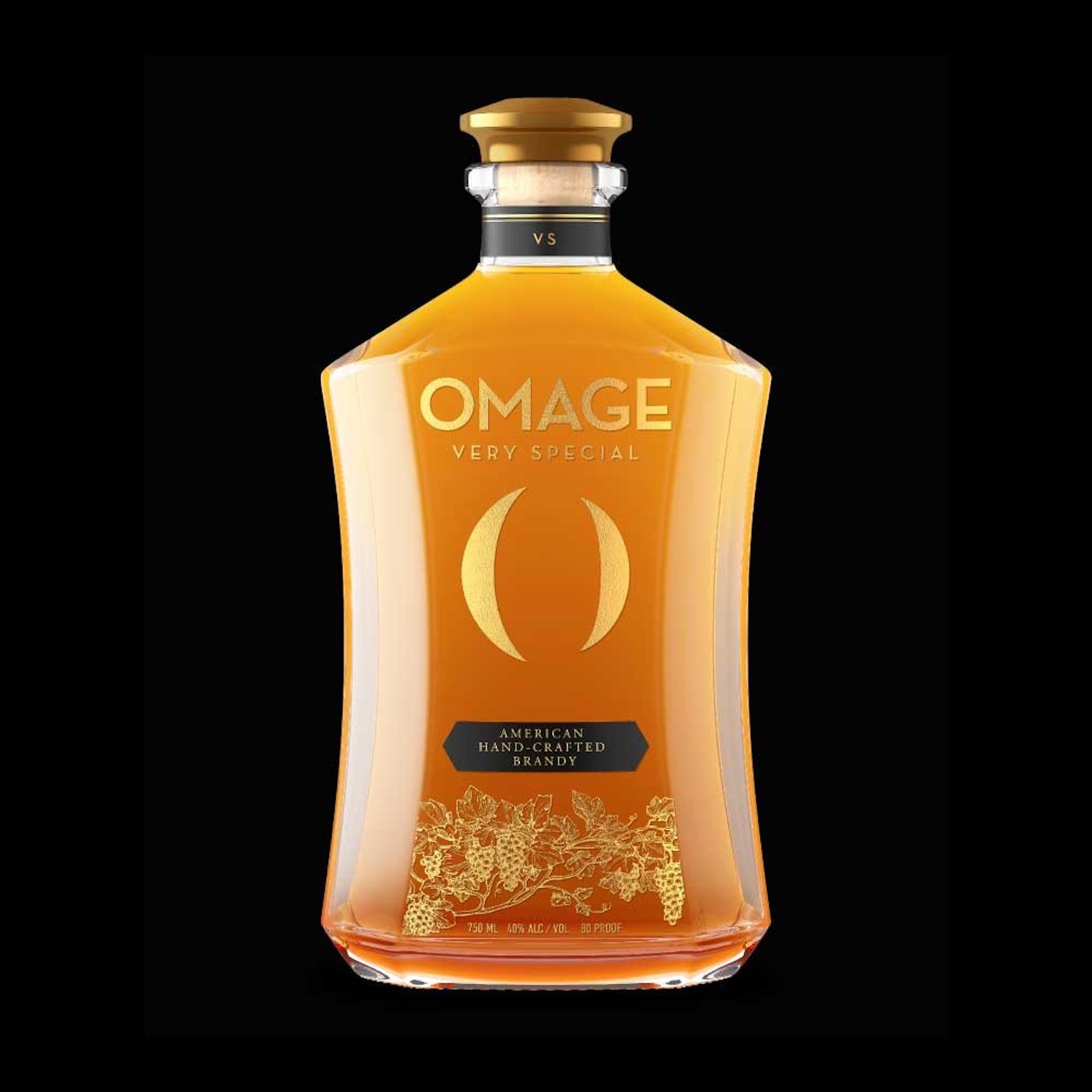 Order OMAGE V.S. HAND CRAFTED BRANDY. 750ML food online from Shamrock Wines & Liquors store, Bronx on bringmethat.com