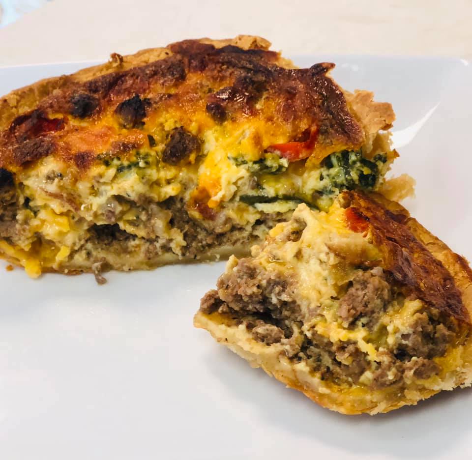 Order Handcrafted Quiche food online from Crave Bakery And Bar store, Chesapeake on bringmethat.com