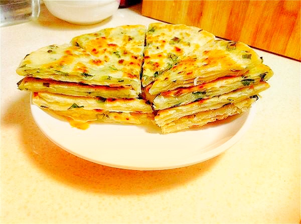 Order Scallion pancakes葱油饼 food online from Sushi Osaka store, Ithaca on bringmethat.com