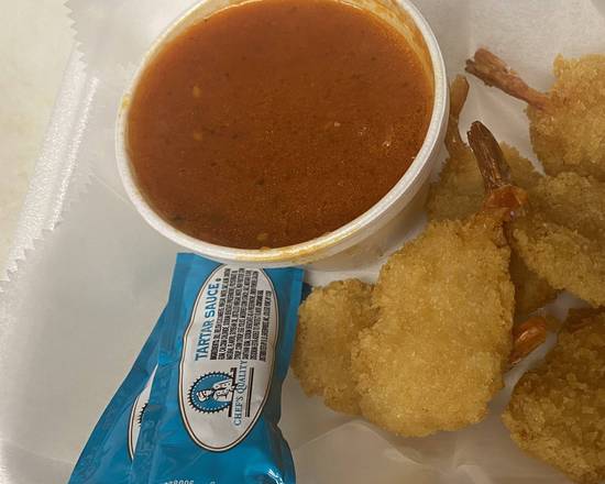 Order Fried Shrimp (8 pcs) food online from Woodmont Pizza store, Milford on bringmethat.com