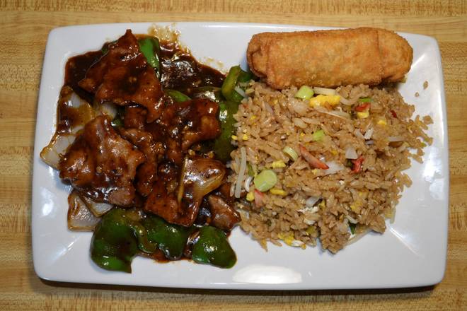 Order 7. Pepper Steak food online from Golden Crown Chinese-American Restaurant store, Amherst on bringmethat.com