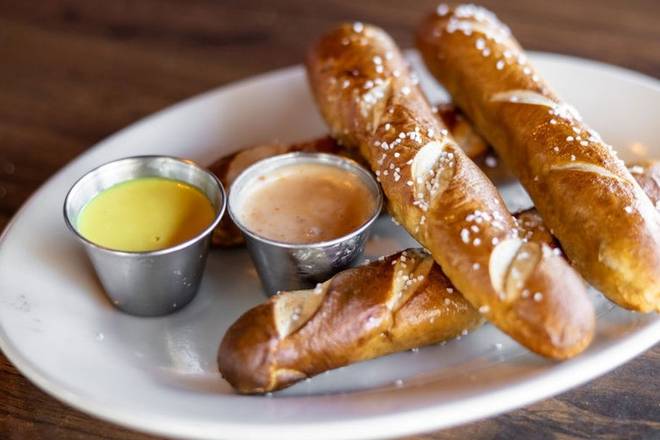 Order Butter Baked Pretzel Sticks food online from Carolina Ale House store, Raleigh on bringmethat.com