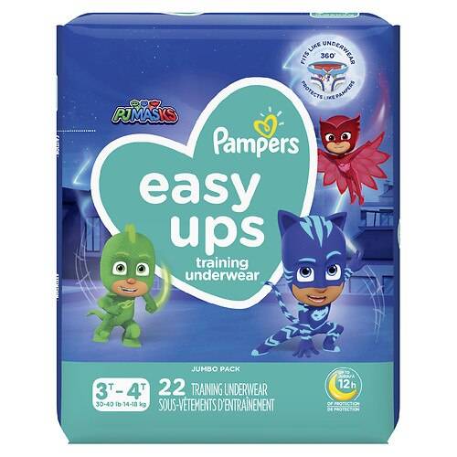 Order Pampers Easy Ups Training Underwear Boys Jumbo Size 3T-4T - 22.0 ea food online from Walgreens store, Placerville on bringmethat.com