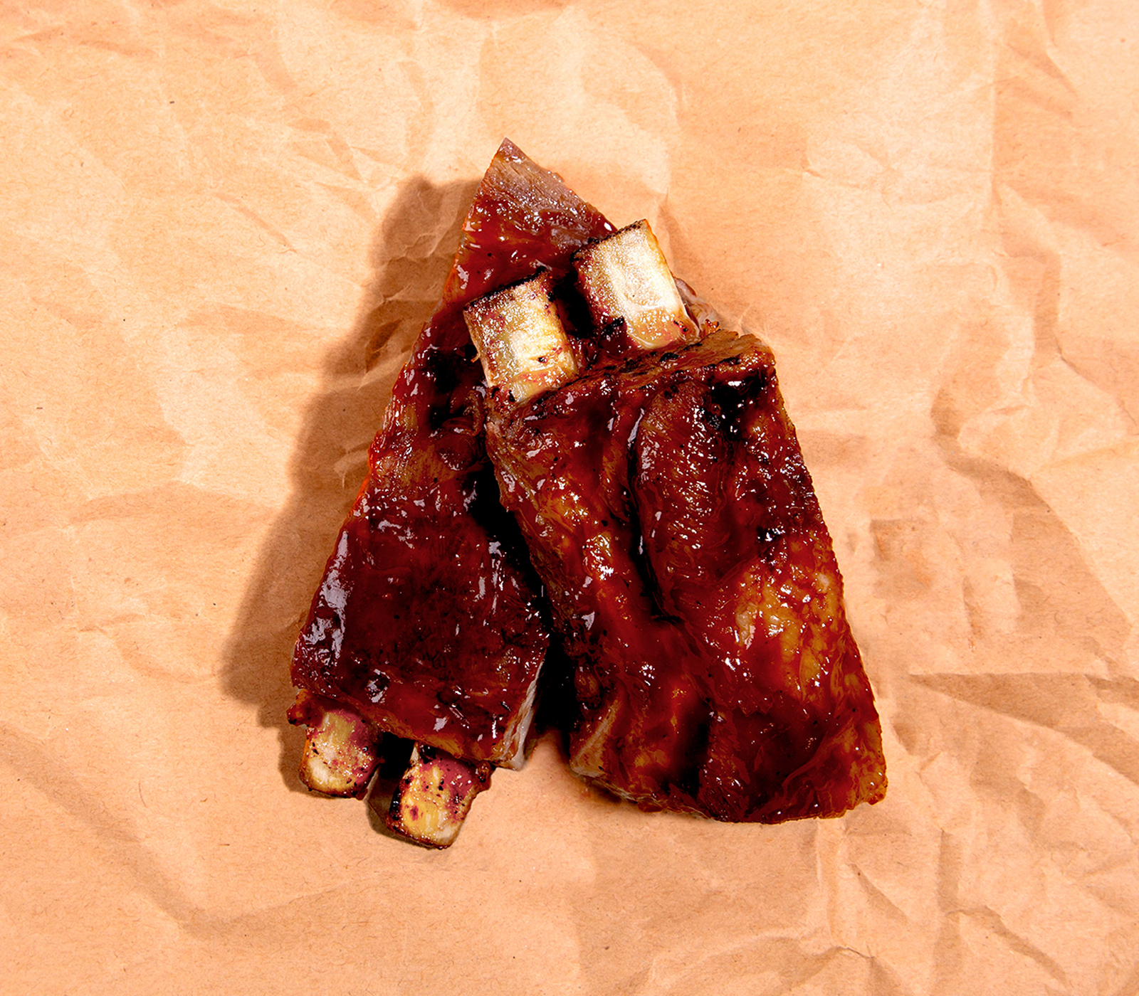 Order BBQ Smoked Pork Ribs food online from Omg Bbq Lol store, Detroit on bringmethat.com