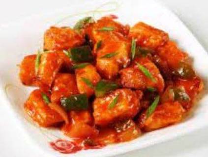 Order Chilli Paneer food online from Anjappar Indian Cuisine store, Austin on bringmethat.com