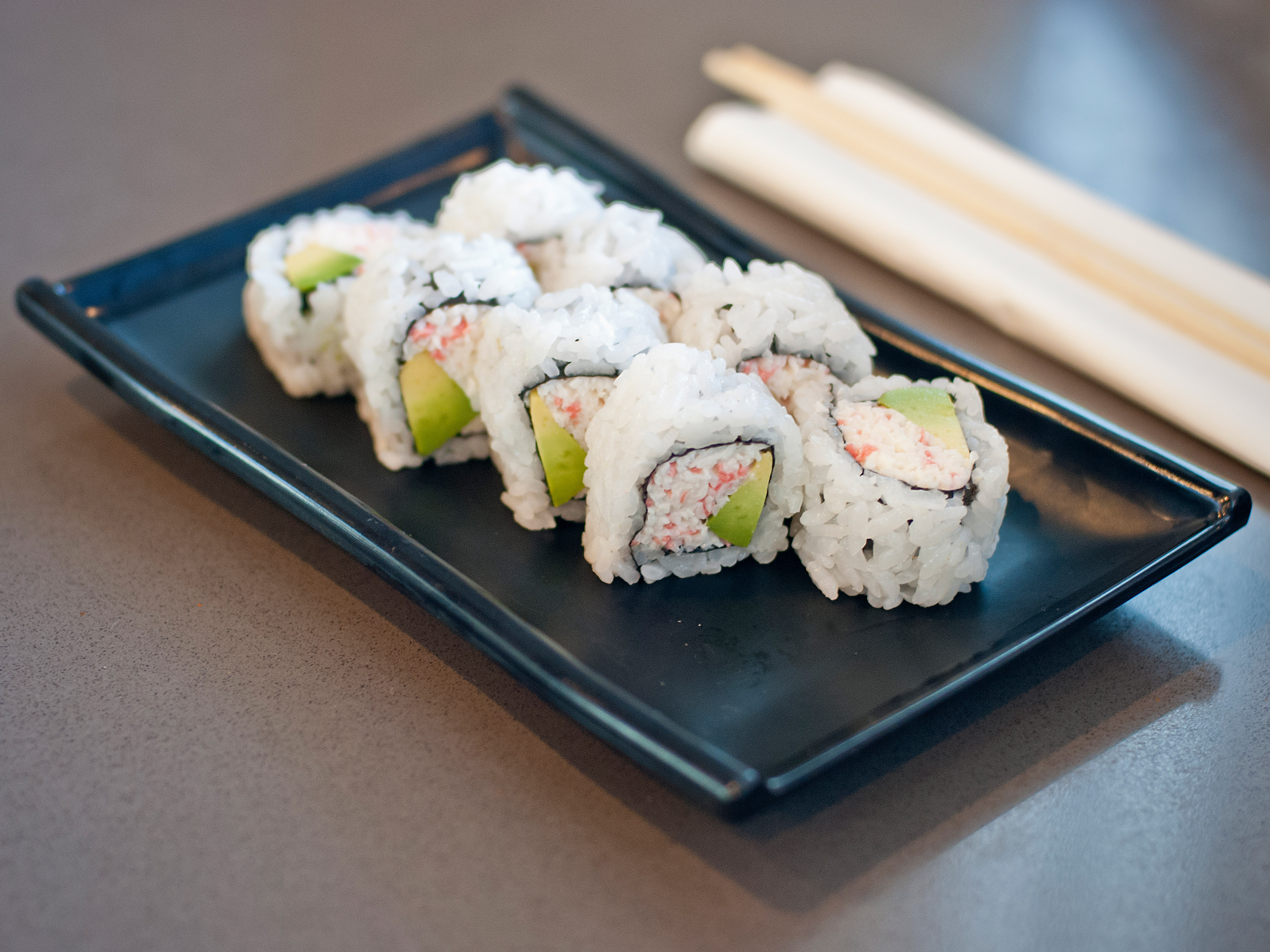 Order California Roll (8 pcs) food online from Poke Zone store, Oakland on bringmethat.com