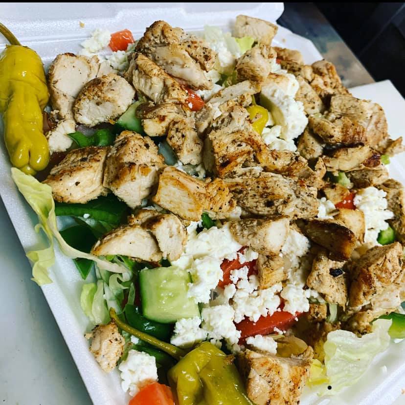 Order Grilled Chicken Salad  food online from Moody Coney Island store, Northwood on bringmethat.com