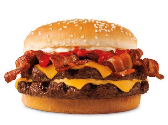 Order BACON KING™ Sandwich food online from Burger King store, Stevensville on bringmethat.com