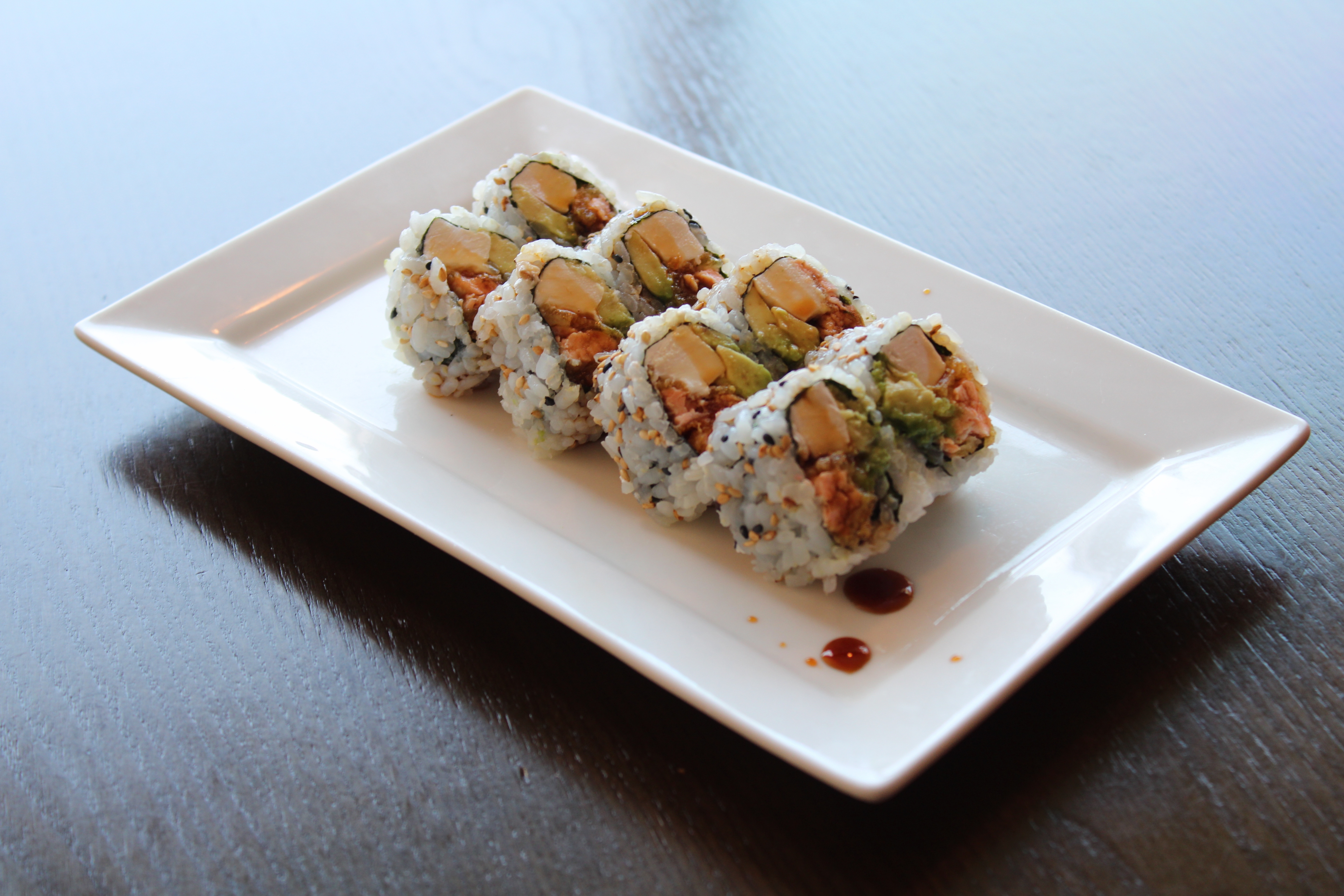 Order Salmon Katsu Roll food online from Sushi Snob store, Jacksonville on bringmethat.com