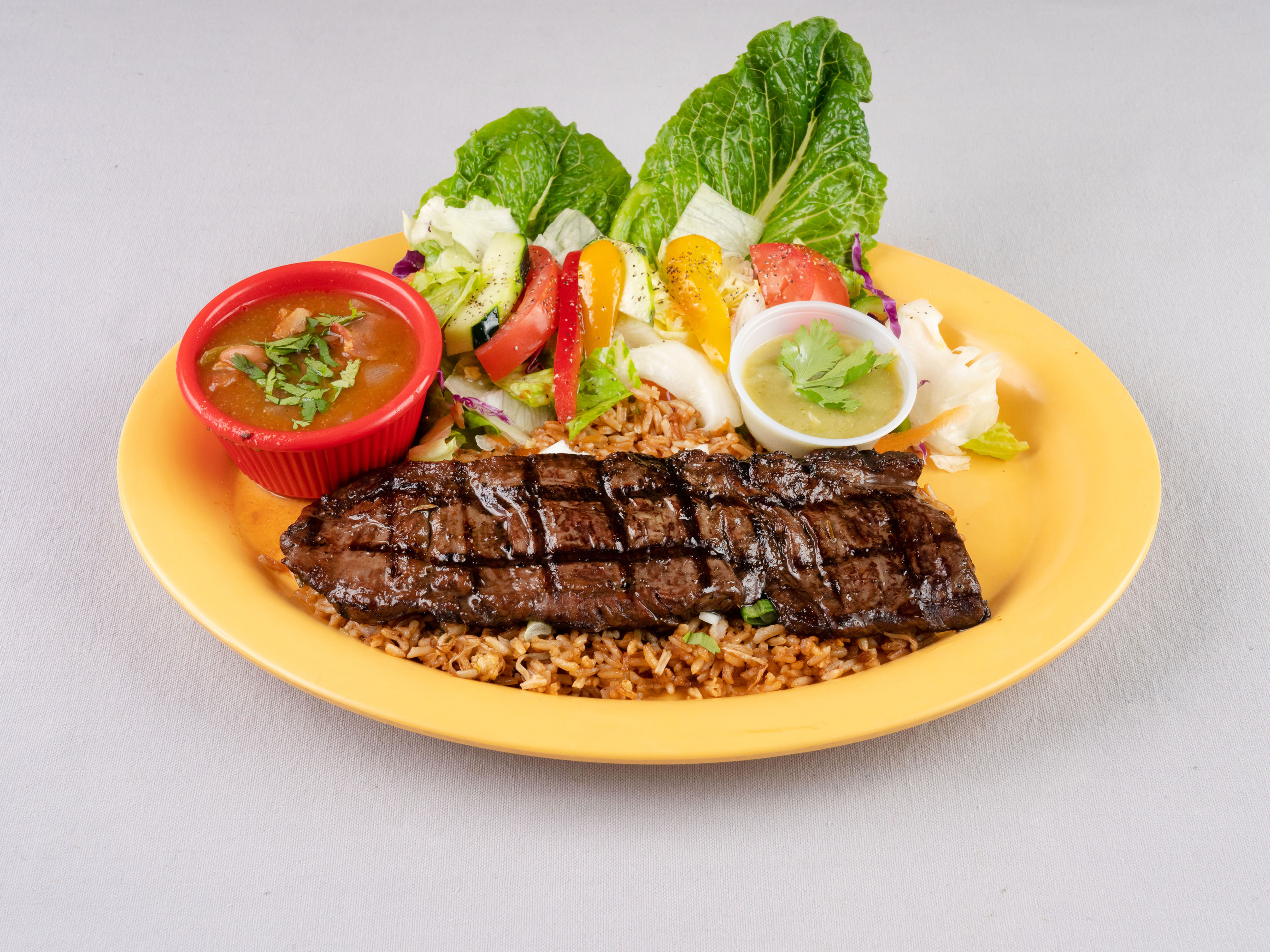 Order USA Texas Skirt Steak food online from Usa Seafood Grill And Bar #2 store, Houston on bringmethat.com
