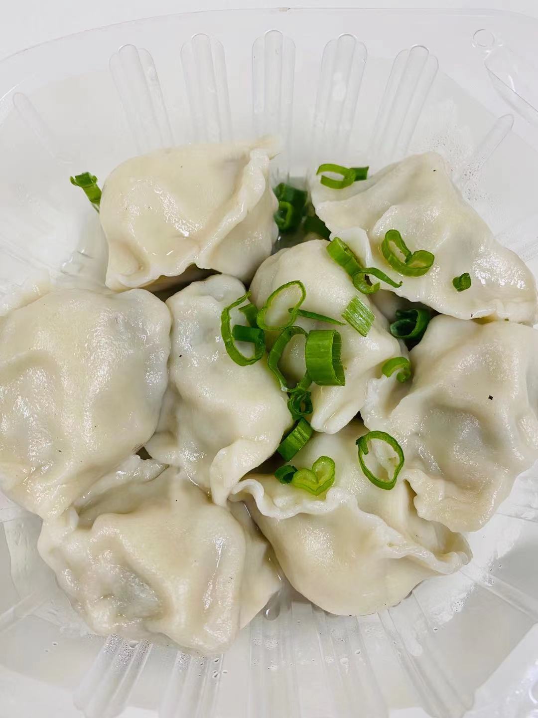 Order Bok Choy Pork Dumpling  白菜豬肉水餃 food online from Dim Sum Club store, San Francisco on bringmethat.com