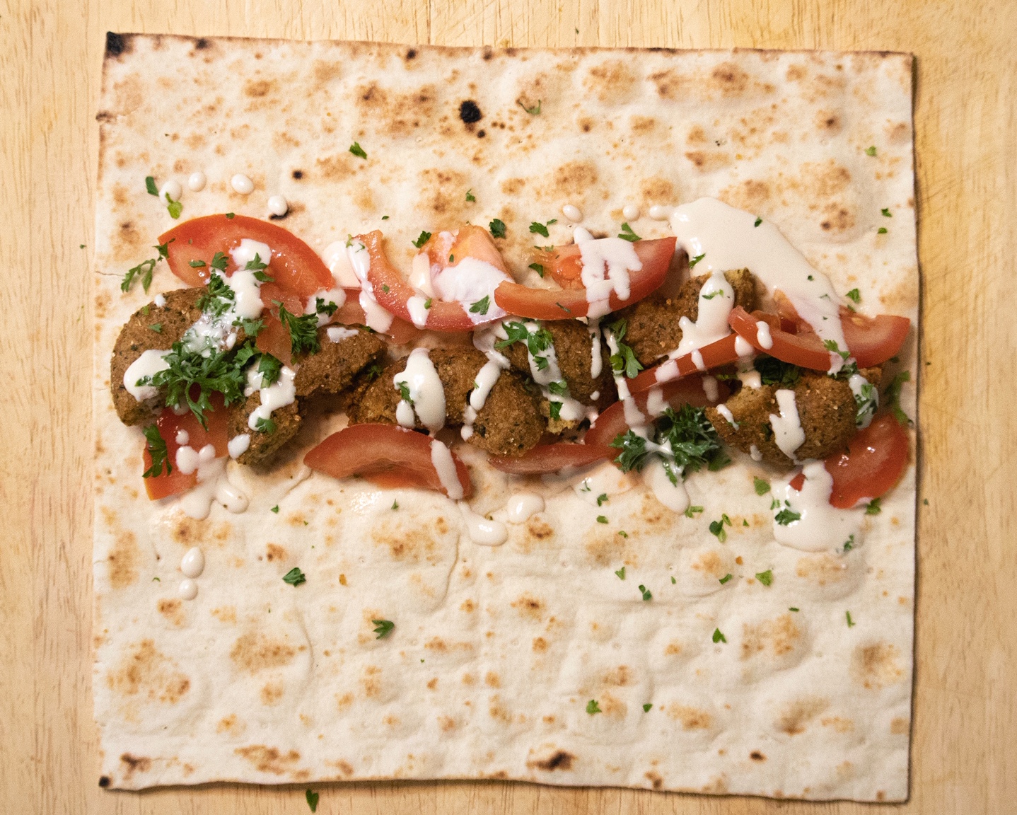 Order Falafel Sandwich Combo food online from Koko Middle Eastern Restaurant store, Van Nuys on bringmethat.com