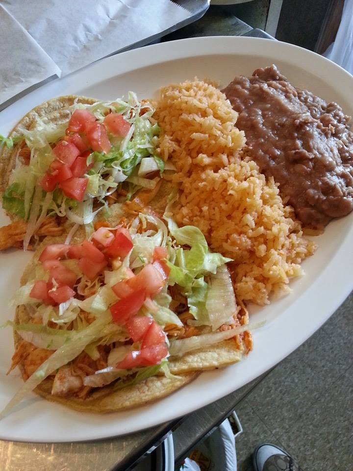 Order 2 Piece Tacos Plate food online from Hermanos Jalisco Grill store, Folsom on bringmethat.com