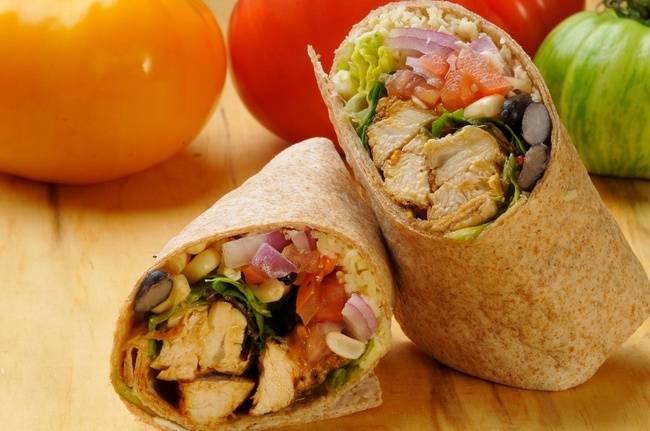Order Pepper Patch Wrap food online from Urban Cookhouse store, Homewood on bringmethat.com