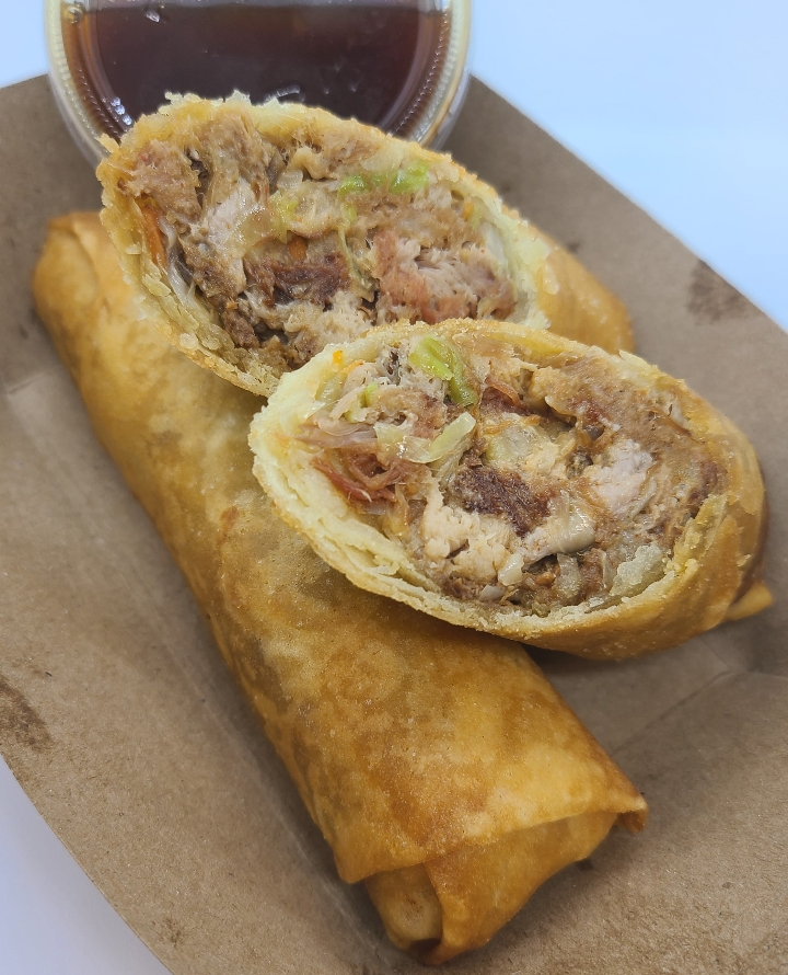 Order #A3 Smoked Pork Lumpia (2) food online from Hunny Beez store, Newberg on bringmethat.com