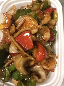 Order 87. Szechuan Shrimp 四川虾 food online from Moon Wok store, Lenexa on bringmethat.com