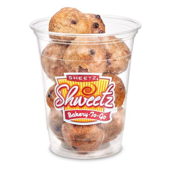 Order Shweetz Blueberry Donut Holes Cup food online from Sheetz store, Conover on bringmethat.com