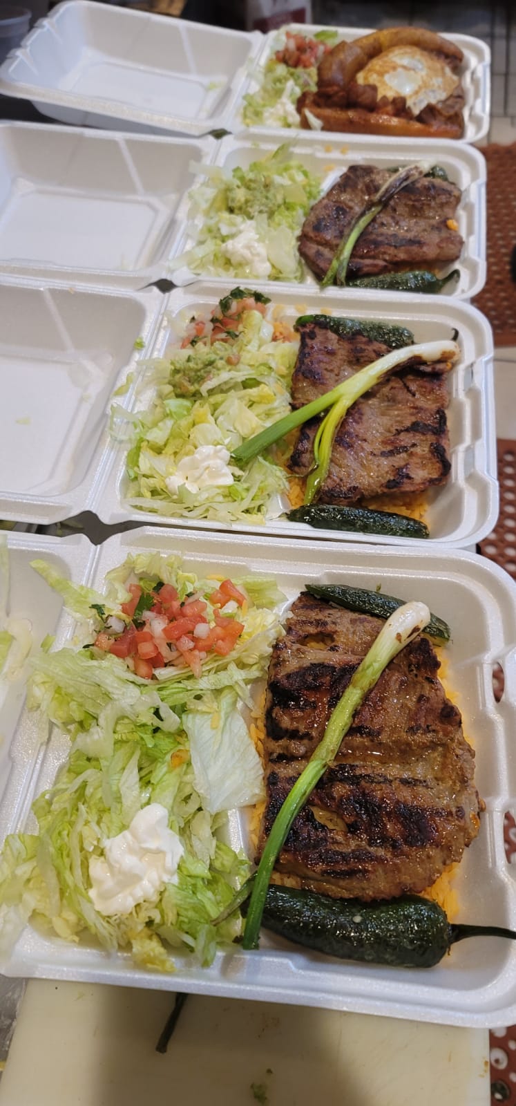 Order Carne Asada food online from Teffys Restaurant store, Brockton on bringmethat.com
