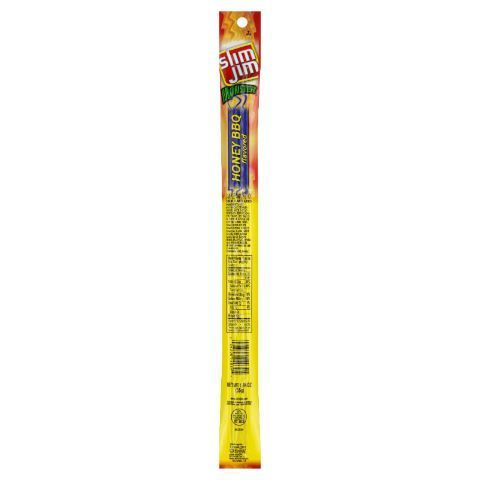 Order Slim Jim Monster Honey BBQ 1.94oz food online from 7-Eleven store, Mansfield on bringmethat.com