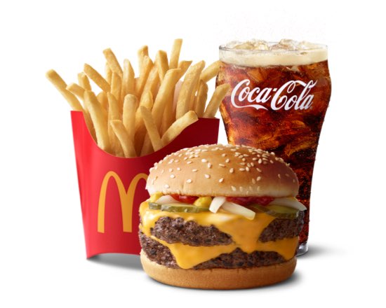 Order Double Quarter Pounder with Cheese Meal food online from McDonalds store, Morgantown on bringmethat.com