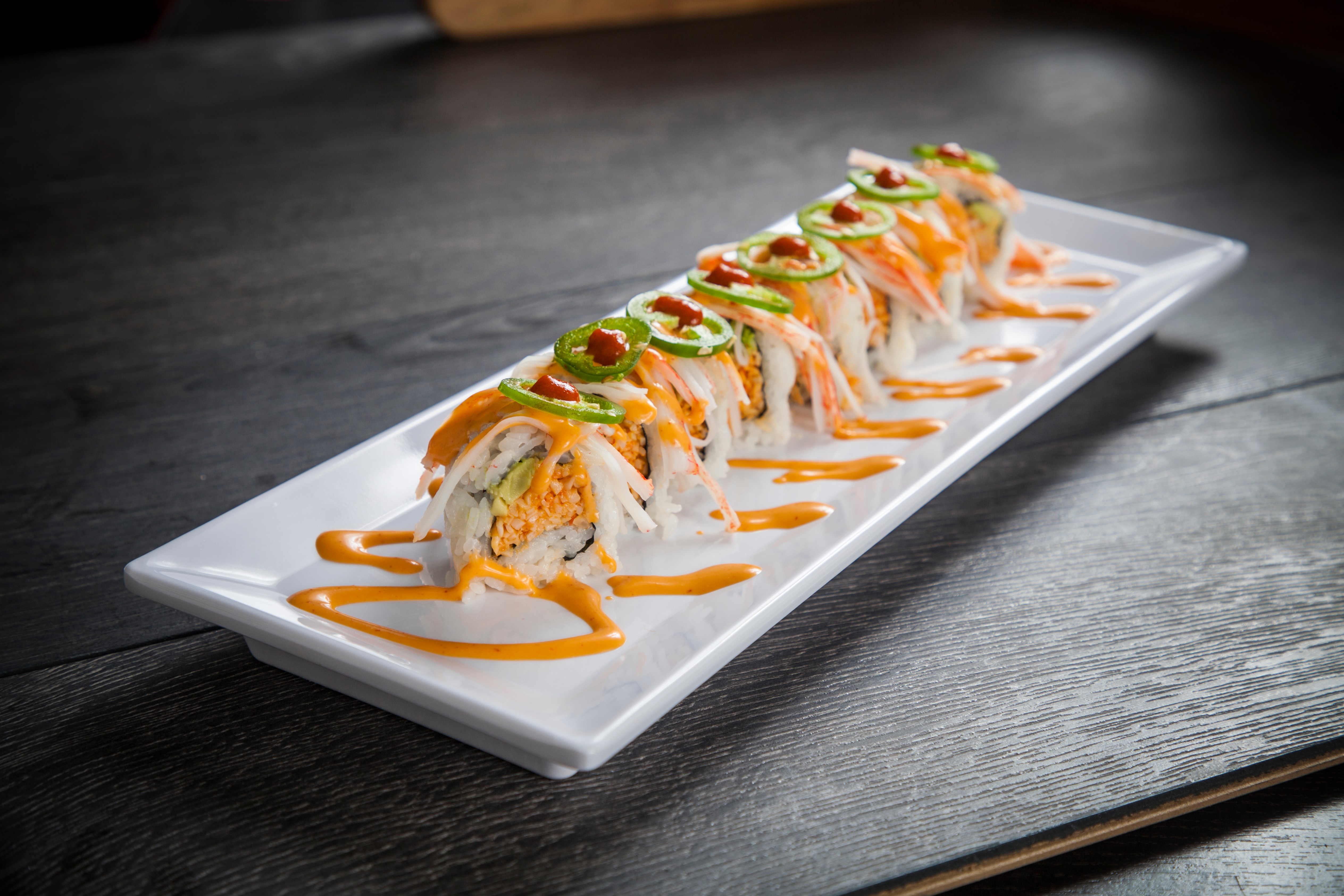 Order Mexican Roll food online from Ozen Sushi store, Norwalk on bringmethat.com
